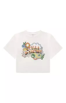 Хлопковая футболка Stella McCartney