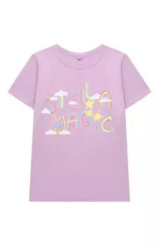 Хлопковая футболка Stella McCartney