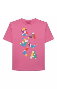 Хлопковая футболка Stella McCartney