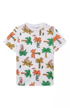 Хлопковая футболка Stella McCartney