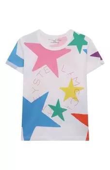 Хлопковая футболка Stella McCartney