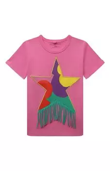 Хлопковая футболка Stella McCartney