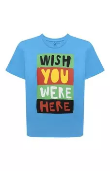 Хлопковая футболка Stella McCartney