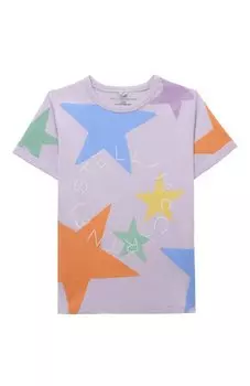 Хлопковая футболка Stella McCartney