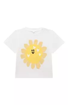 Хлопковая футболка Stella McCartney