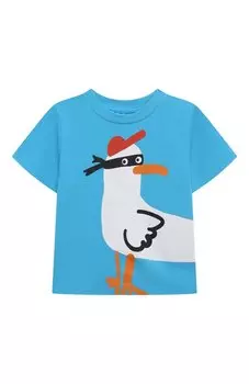 Хлопковая футболка Stella McCartney