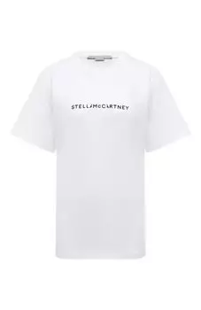 Хлопковая футболка Stella McCartney