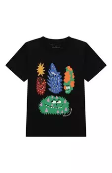 Хлопковая футболка Stella McCartney