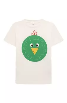 Хлопковая футболка Stella McCartney