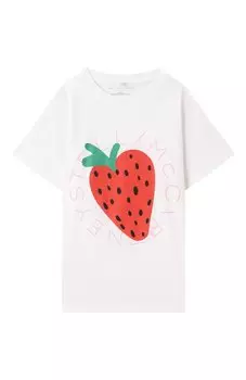 Хлопковая футболка Stella McCartney