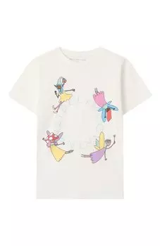 Хлопковая футболка Stella McCartney