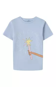 Хлопковая футболка Stella McCartney