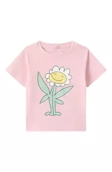 Хлопковая футболка Stella McCartney