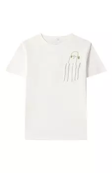 Хлопковая футболка Stella McCartney