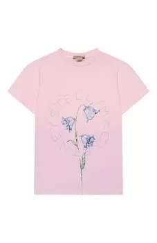 Хлопковая футболка Stella McCartney