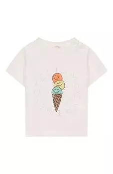 Хлопковая футболка Stella McCartney