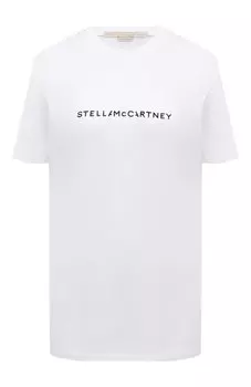 Хлопковая футболка Stella McCartney