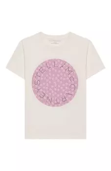 Хлопковая футболка Stella McCartney