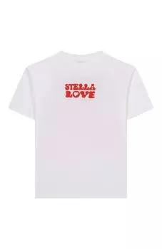 Хлопковая футболка Stella McCartney