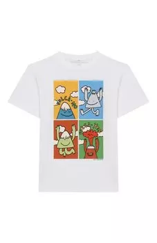 Хлопковая футболка Stella McCartney