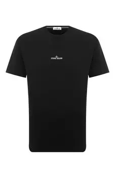 Хлопковая футболка Stone Island