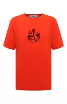 Хлопковая футболка Stone Island