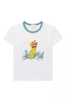 Хлопковая футболка Story Loris