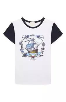 Хлопковая футболка Story Loris