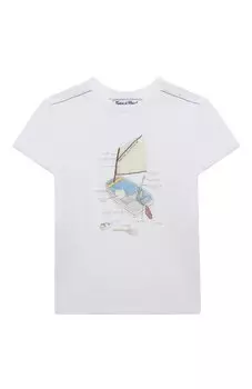 Хлопковая футболка Tartine Et Chocolat