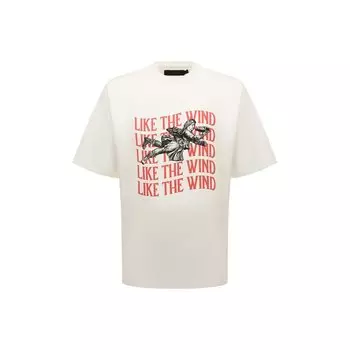 Хлопковая футболка Tee Library