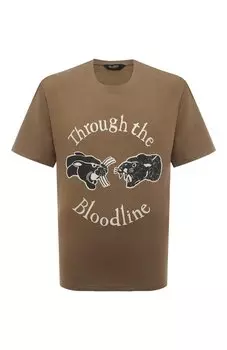 Хлопковая футболка Tee Library