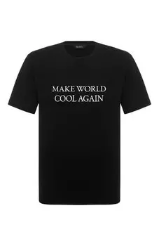 Хлопковая футболка Tee Library