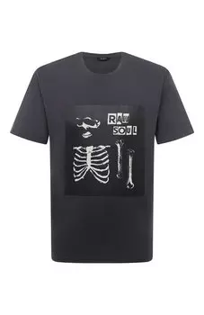 Хлопковая футболка Tee Library