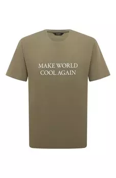 Хлопковая футболка Tee Library