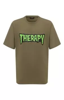 Хлопковая футболка Tee Library