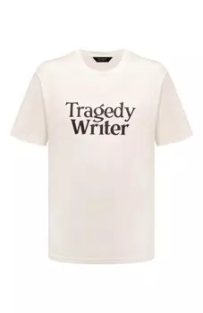 Хлопковая футболка Tee Library