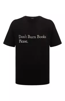 Хлопковая футболка Tee Library