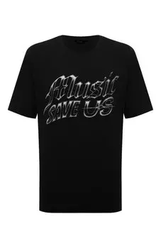 Хлопковая футболка Tee Library