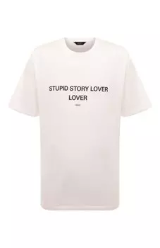 Хлопковая футболка Tee Library