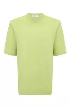 Хлопковая футболка The Attico