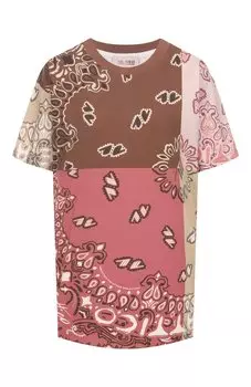 Хлопковая футболка The Attico