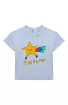 Хлопковая футболка TINYCOTTONS