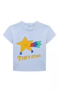 Хлопковая футболка TINYCOTTONS