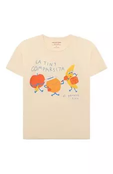 Хлопковая футболка TINYCOTTONS