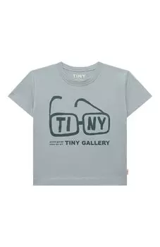 Хлопковая футболка TINYCOTTONS