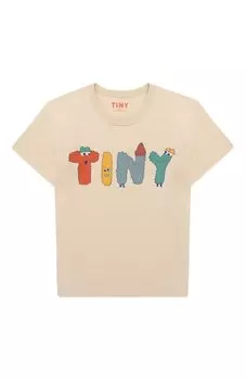 Хлопковая футболка TINYCOTTONS