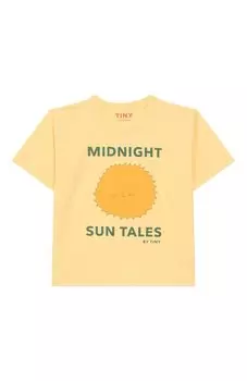 Хлопковая футболка TINYCOTTONS