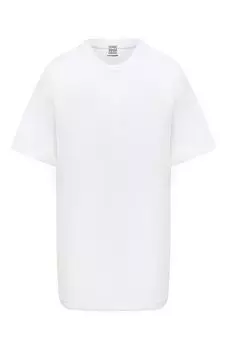 Хлопковая футболка TOTEME