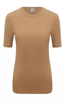 Хлопковая футболка TOTEME