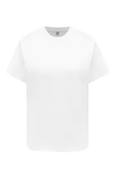 Хлопковая футболка TOTEME